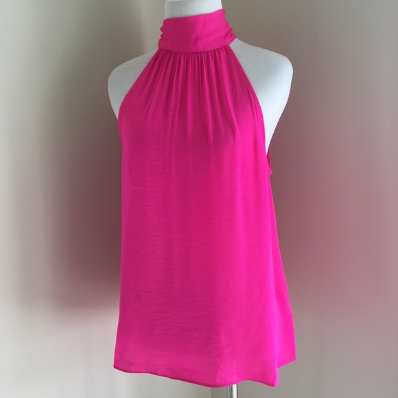 KIMBERLY Neon HOT Pink Top - Picture 2 of 7